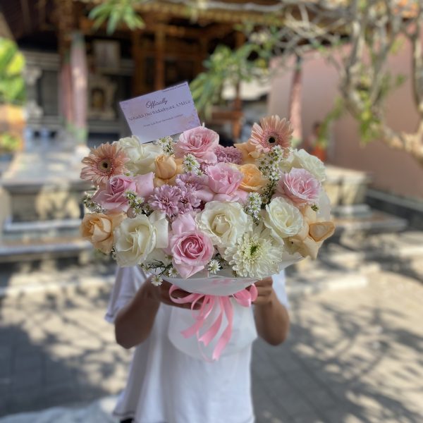 bouquet korean fresh flowers mix