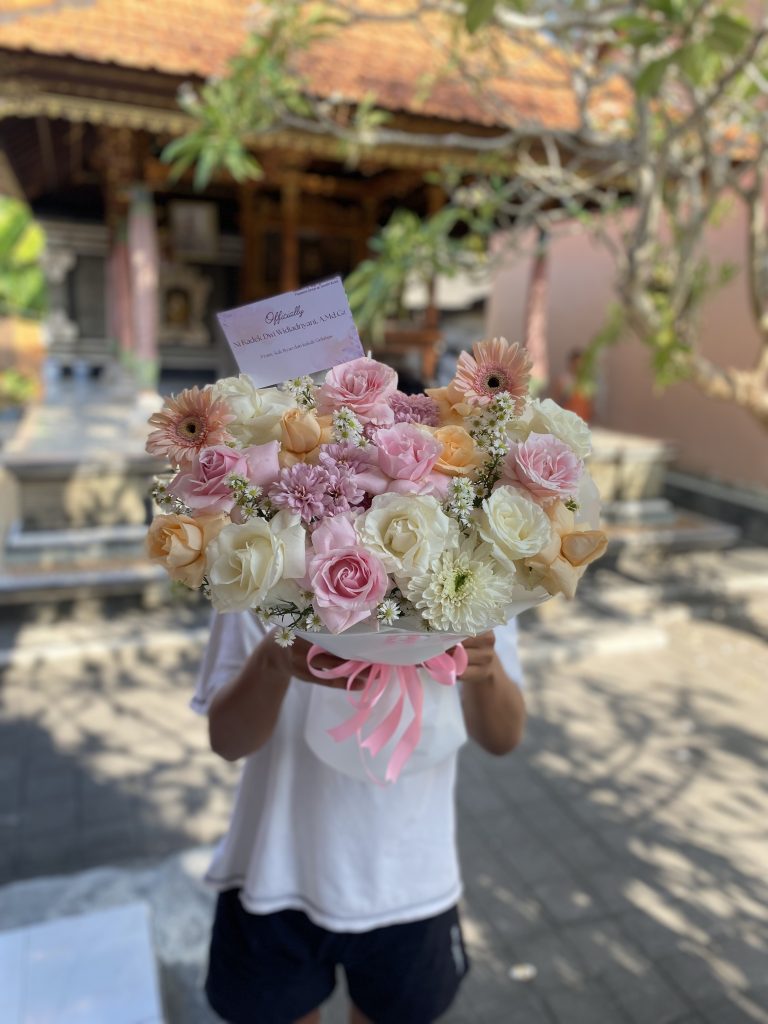 bouquet korean fresh flowers mix