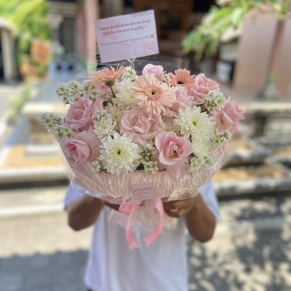 bouquet korean fresh flowers mix