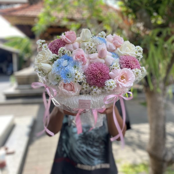 bouquet korean fresh flowers mix