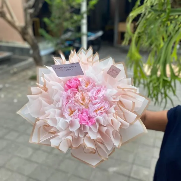 bouquet artificial flowers mix