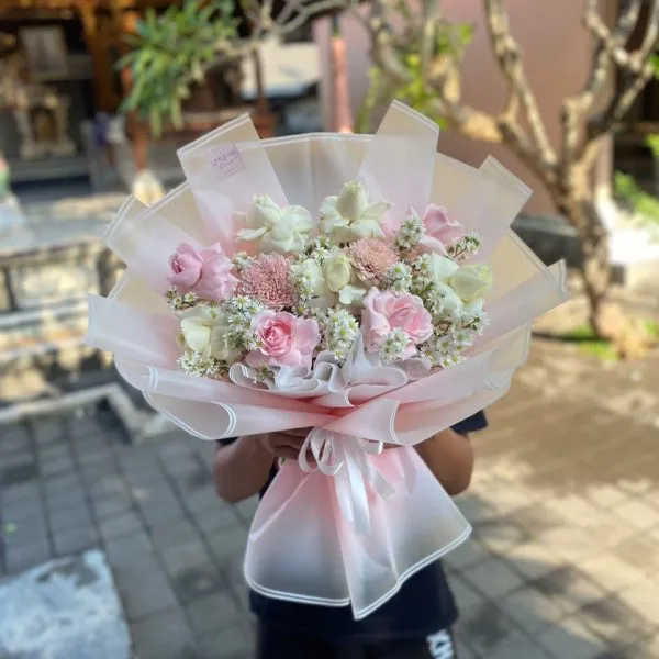 bouquet fresh flowers mix